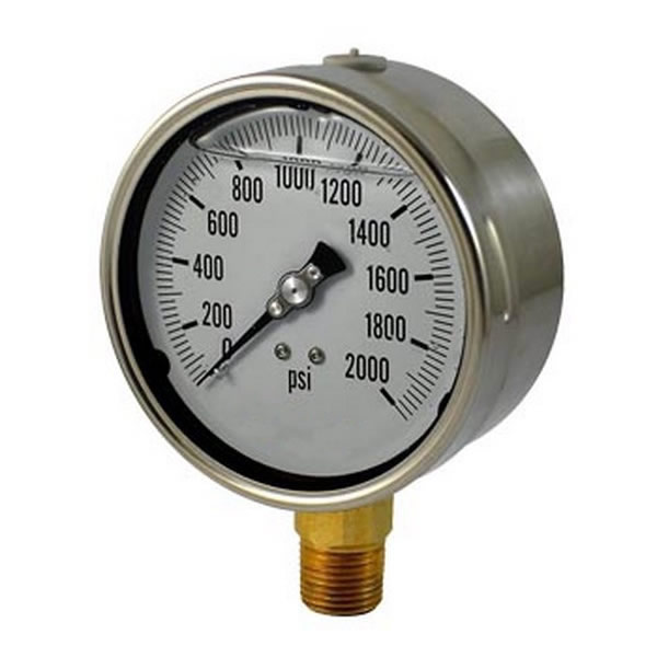 MANÓMETROS DE BRONCE INOXIDABLE