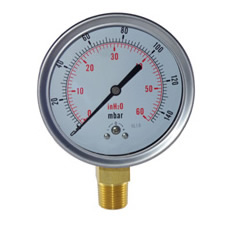 MANOVACUÓMETRO PARA AMONIACO