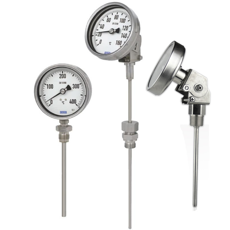 TERMOMETROS CON CAPILAR Y BULBO